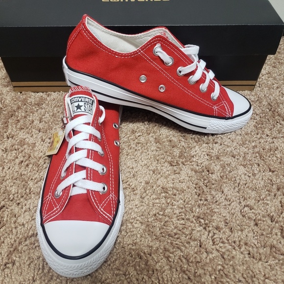 Converse Chuck Taylor All Star Low Top Red - Picture 3 of 3